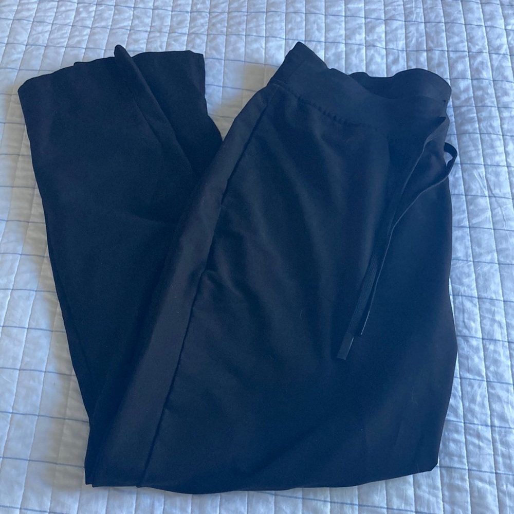Black Mandala Scrub Pants